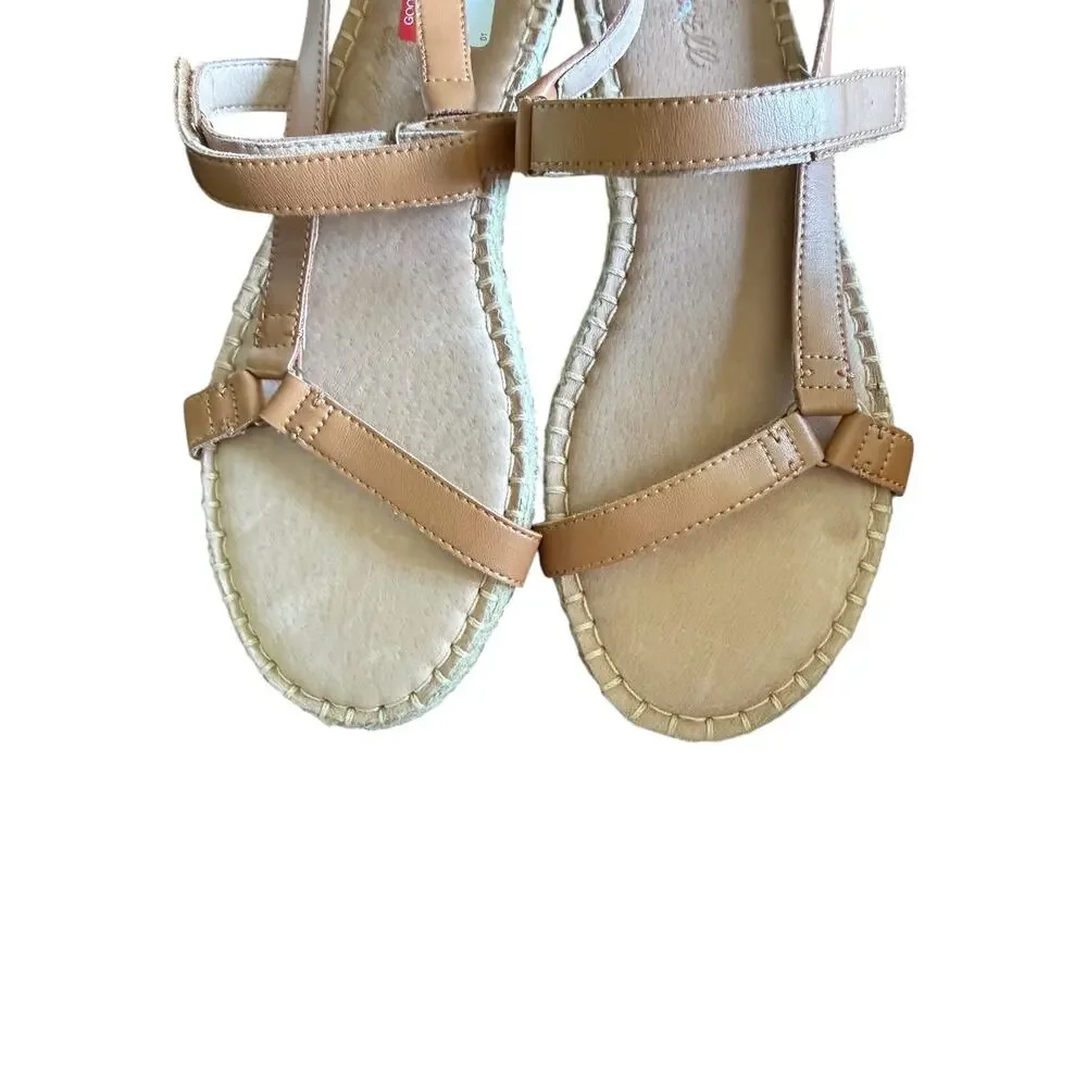 Madewell Hallie Espradilles Sandals sz 9.5 NWOB